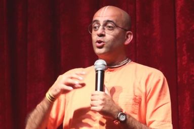 Iskcon Monk Banned Over His Comments
