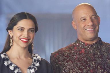 Deepika and Vin Diesel in a Desi Look