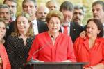 with an economy in deep recession. The move puts an end to the 13 years in power of her left-wing Workers' Party., Brazil’s first female president Dilma Rousseff was impeached for manipulating the budget, brazil president dilma rousseff removed from office, Dilma rousseff