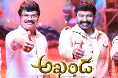 NBK Completes The Shoot Of Akhanda NBK Completes The Shoot Of Akhanda