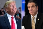 andrew cuomo, donald trump, president trump plays misleading clippings from cuomo in press briefings, Andrew cuomo