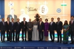 gandhi Seoul, Yonsei University, thoughts and ideals of gandhi have power to overcome menace of terrorism climate change pm modi, Bapu