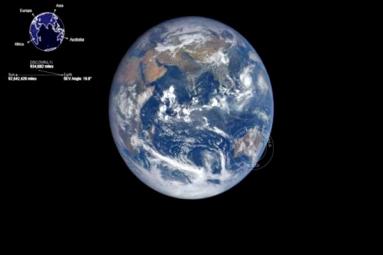 NASA Website Features Earth Rotation },{