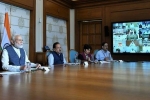 narendra modi, prime minister, pm narendra modi to have a video conference discussion with cms, Nizamuddin