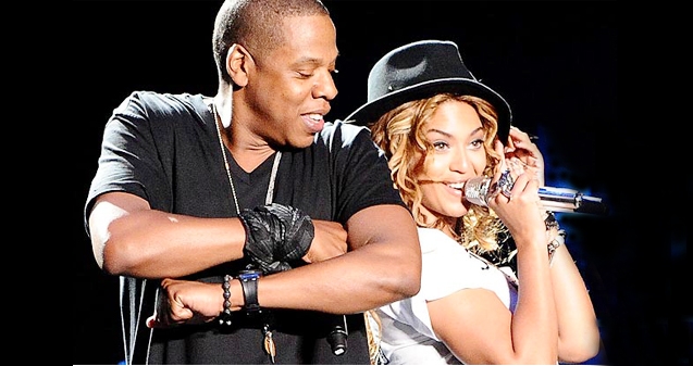 Beyonce-Jay Z on the run},{Beyonce-Jay Z on the run