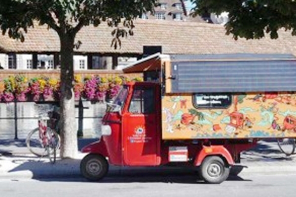 Indian-origin man drives solar auto-rickshaw from India to UK!