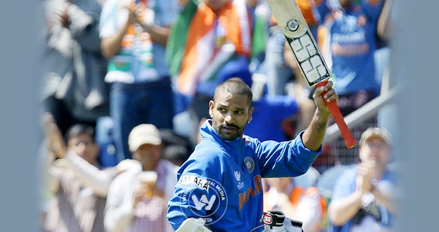 Shikhar Dhawan&#039;s double dhamaka, narrowly misses world record},{Shikhar Dhawan&#039;s double dhamaka, narrowly misses world record