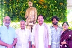 ANR 100th Birthday pictures, ANR 100th Birthday visuals, anr statue inaugurated, Vice president