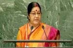 Pakistan, UN speech, befitting reply by sushma swaraj to pakistan, Nawaz sharif