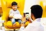NTR instagram, Trivikram, ntr s son makes his debut on instagram, New born