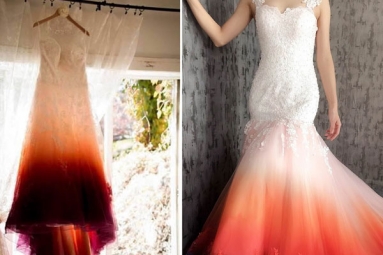 Bride Slammed for Dressing in Period-Stain Wedding Attire That Looked like a Stained Tampon