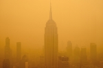 New York pollution levels, New York, smog choking new york, Air pollution