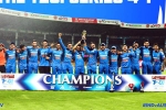 Team India, India Vs Australia T20 series highlights, t20 series india beat australia by 4 1, Team india