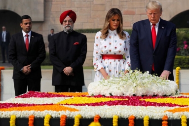 Highlights on Day 2 of the US President Trump Visit to India